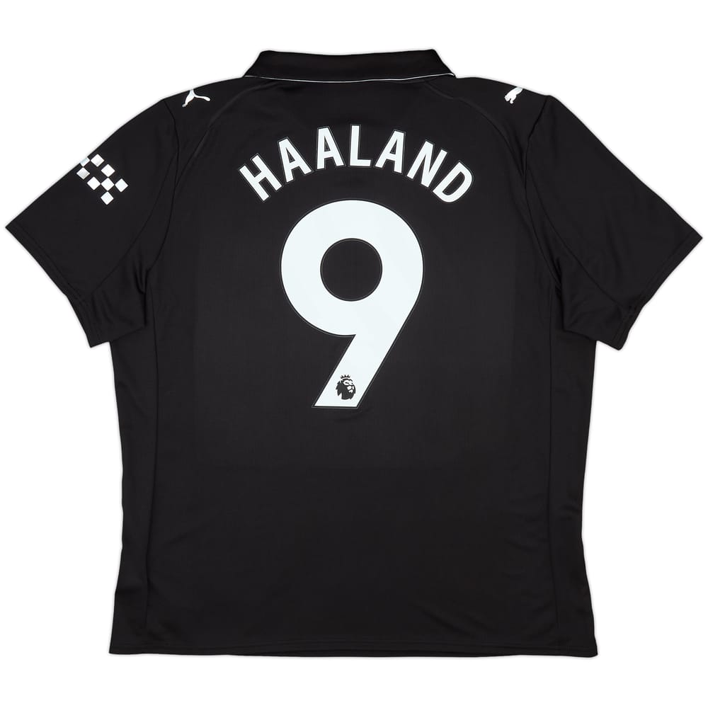 2025-26 Manchester City Away Shirt Haaland #9 - 10/10 - (XL)