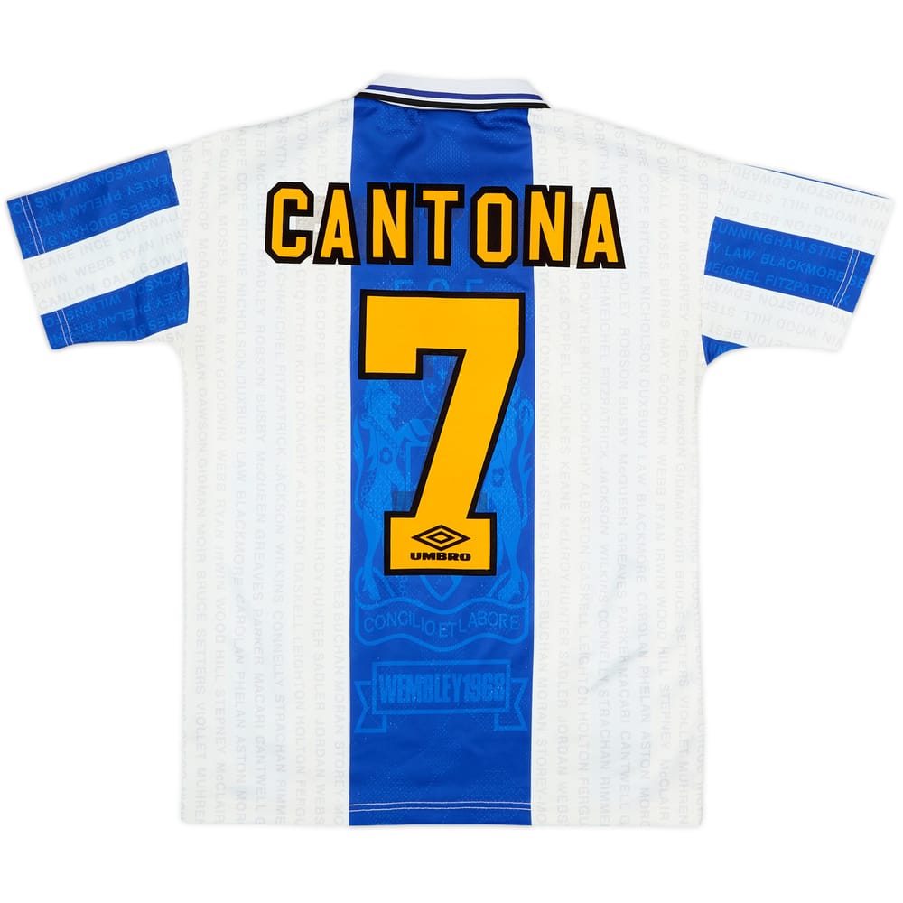 1994-96 Manchester United Third Shirt Cantona #7 - 6/10 - (S)