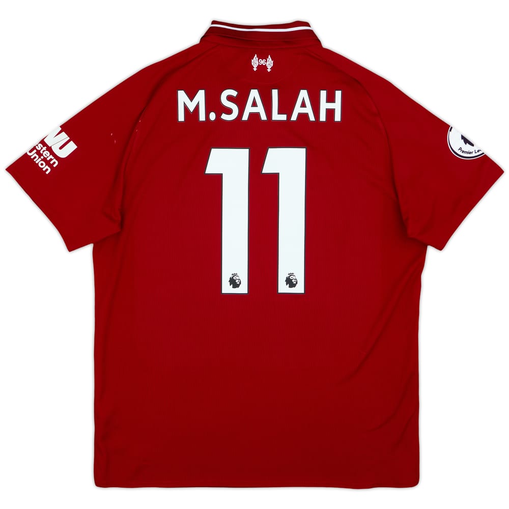 2018-19 Liverpool Home Shirt M.Salah #11 - 7/10 - (M)