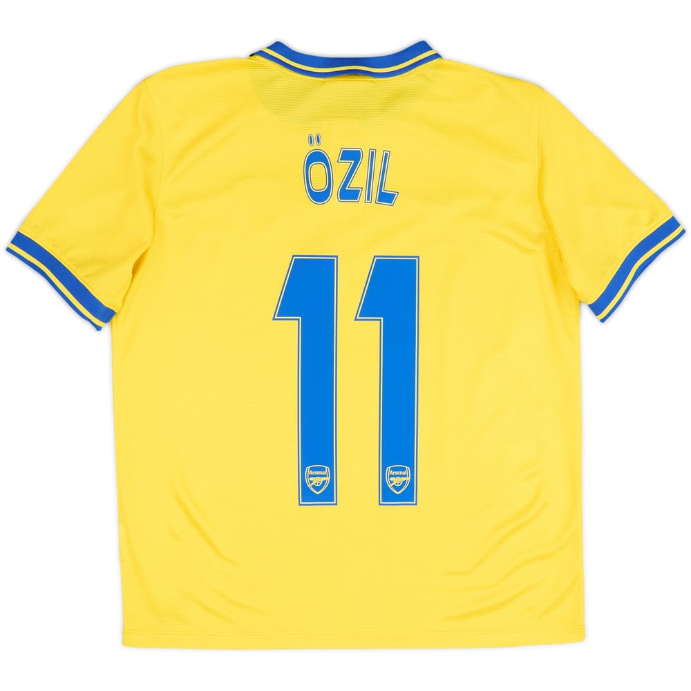 2013-14 Arsenal Away Shirt Ozil #11 - 8/10 - (XL.Boys)