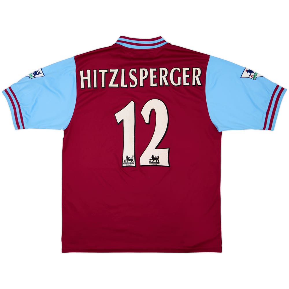 2002-03 Aston Villa Home Shirt Hitzlsperger #12 - 7/10 - (L)