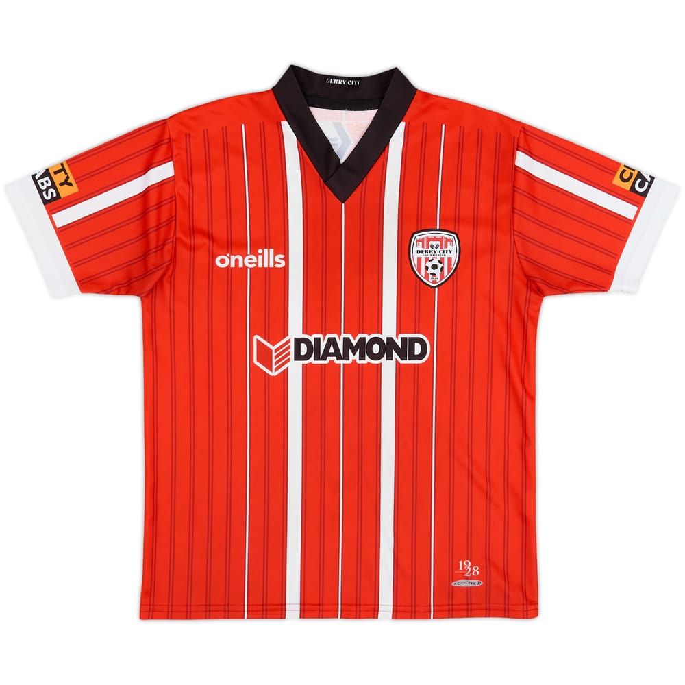 2022-23 Derry City Home Shirt - 7/10 - (M.Boys)
