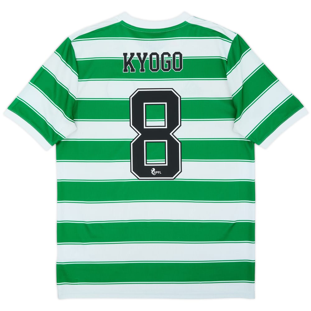 2021-22 Celtic Home Shirt Kyogo #8 - 6/10 - (XL.Boys)