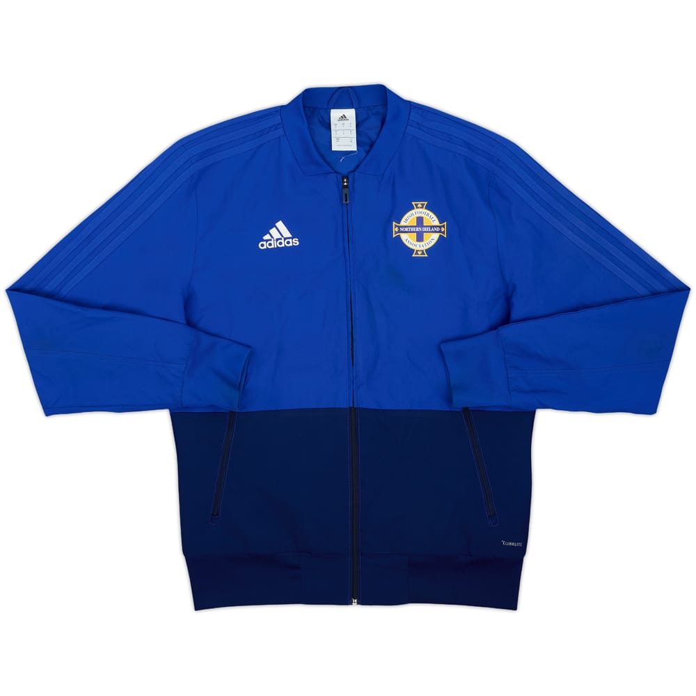 2017-18 Northern Ireland adidas Track Jacket - 6/10 - (S)