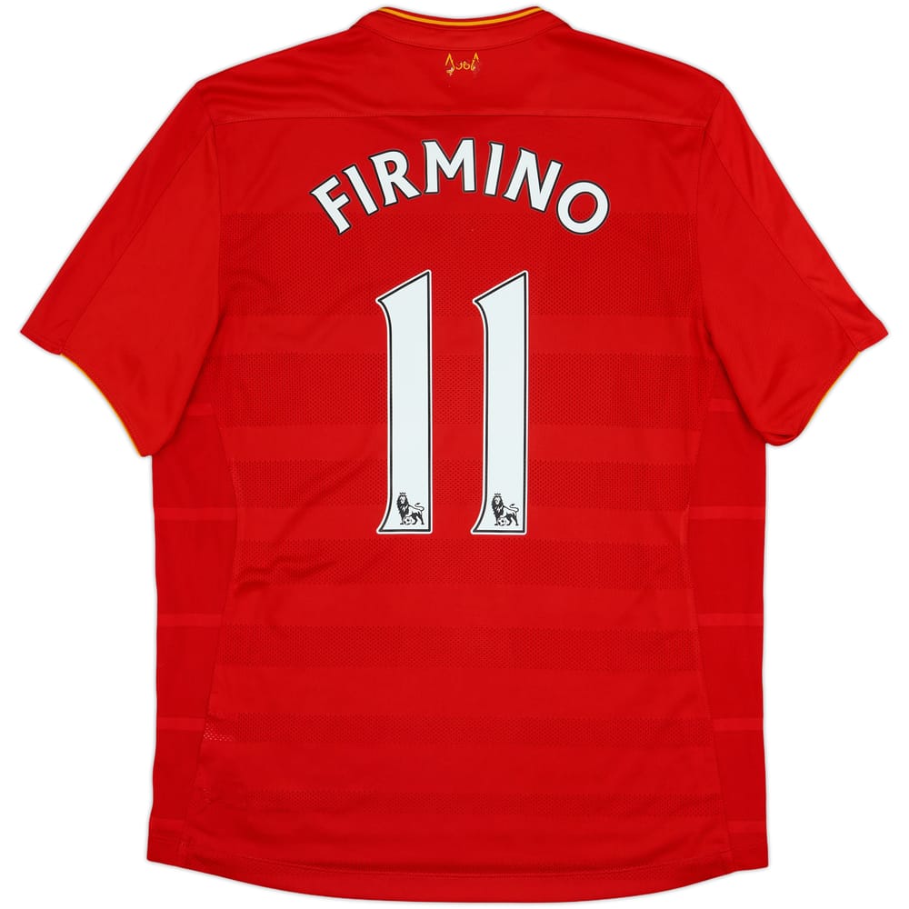 2016-17 Liverpool Home Shirt Firmino #11 - 6/10 - (L)