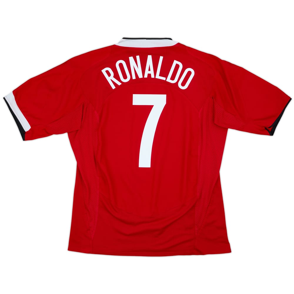 2004-06 Manchester United Home Shirt Ronaldo #7 - 6/10 - (XL)