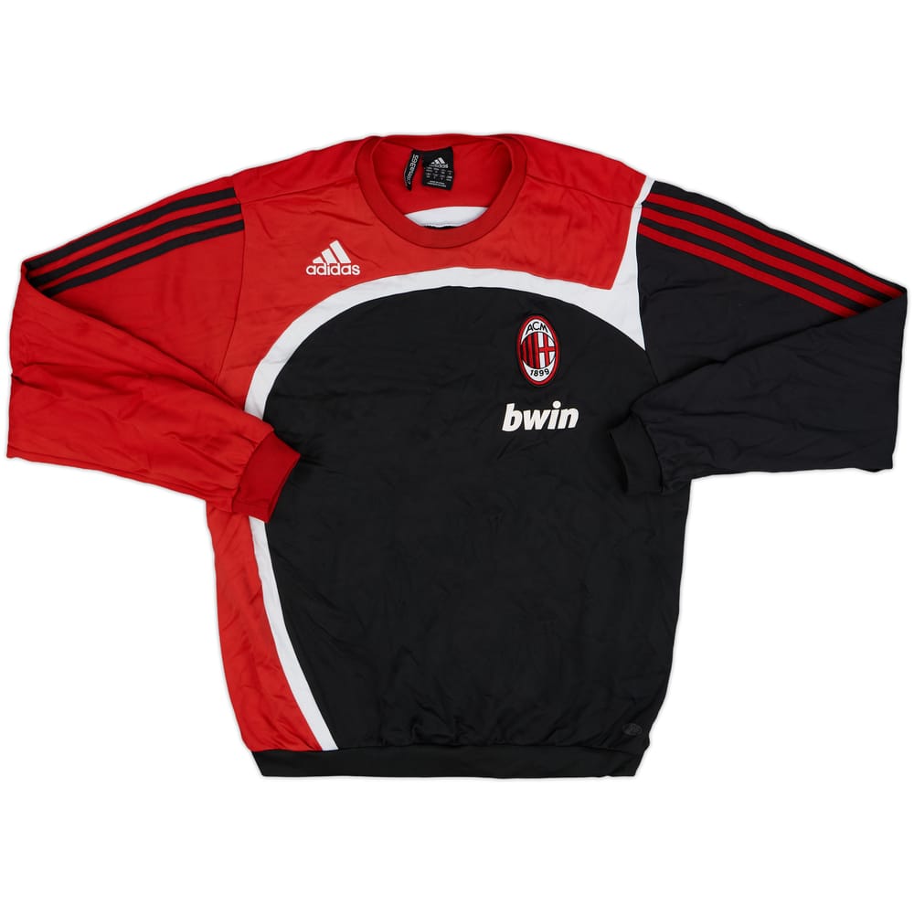 2007-08 AC Milan adidas Sweat Top - 6/10 - (M/L)