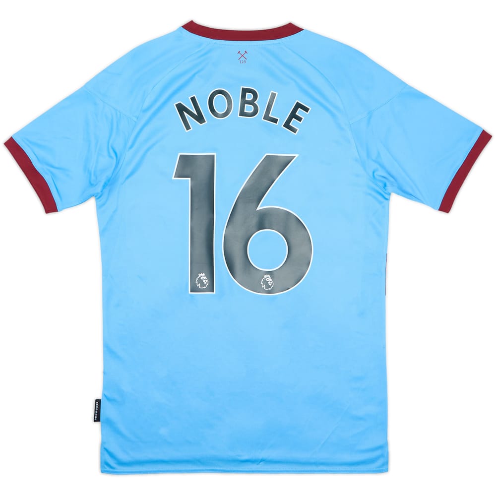 2020-21 West Ham Visitante Camiseta Noble #16 (S)