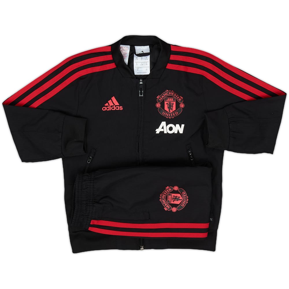 2018-19 Manchester United adidas Tracksuit - 8/10 - (2-3 Years)
