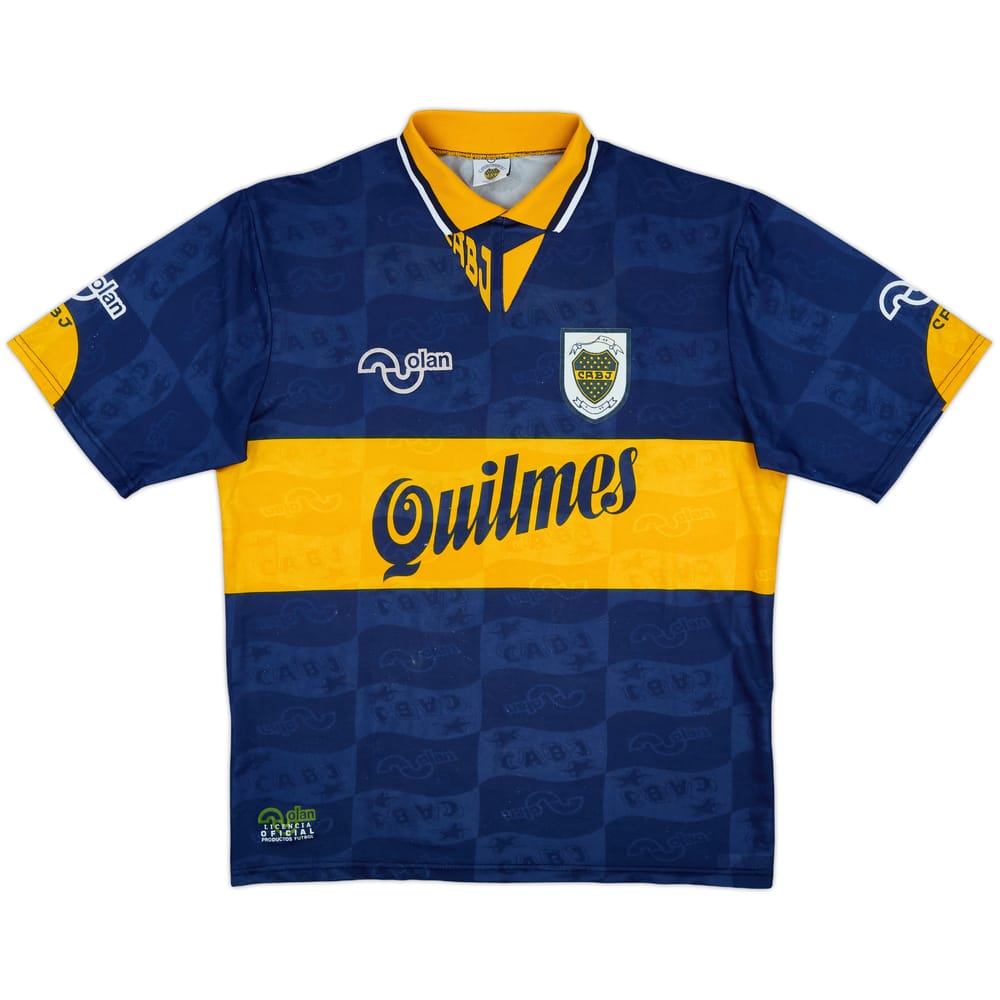 1995-97 Boca Juniors Home Shirt - 5/10 - (L)