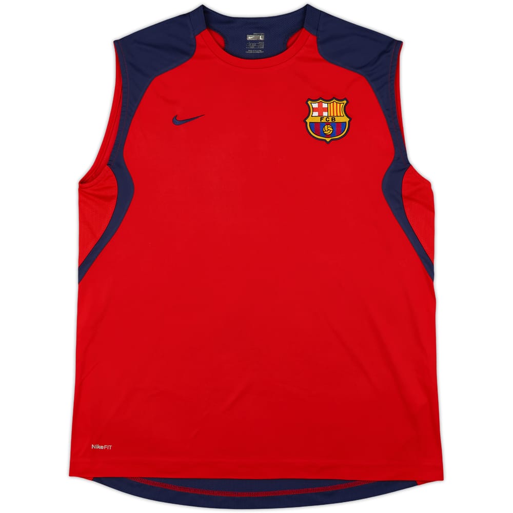2007-08 Barcelona Nike Training Vest - 9/10 - (L)