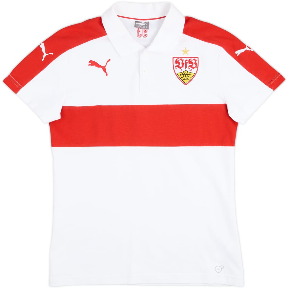 2016-17 Stuttgart Puma Polo Shirt - 9/10 - (M)