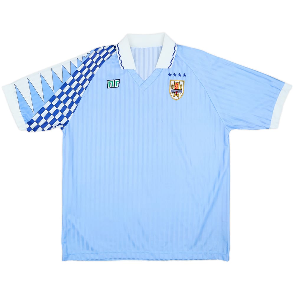 1992-95 Uruguay Home Shirt - 7/10 - (XL)