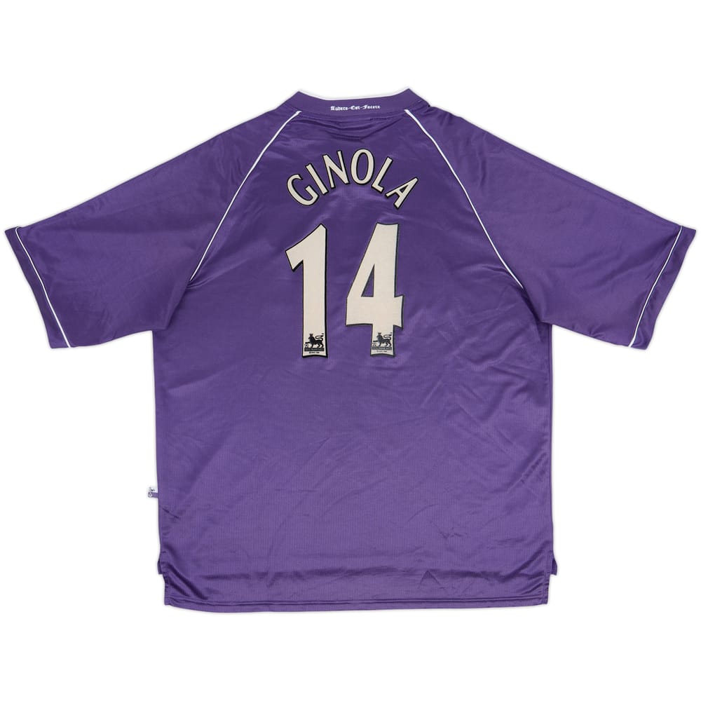 1998-99 Tottenham Away Shirt Ginola #14 - 8/10 - (XXL)