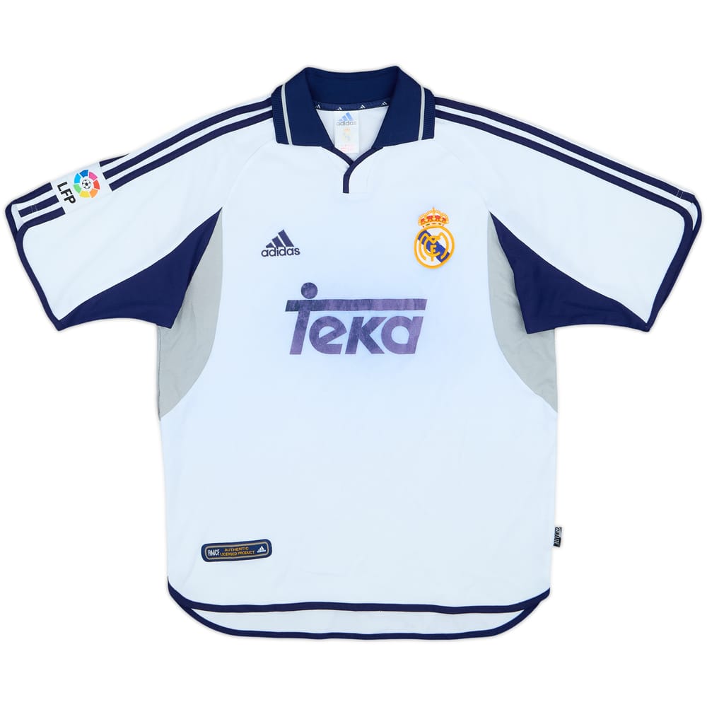 2000-01 Real Madrid Home Shirt - 4/10 - (M)
