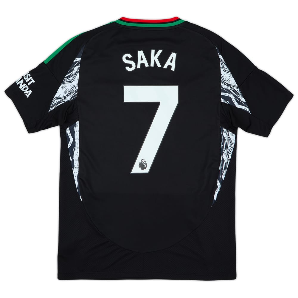 2024-25 Arsenal Away Shirt Saka #7 - 10/10 - (M)