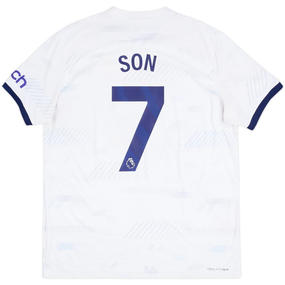 2023-24 Tottenham Authentic Home Shirt Son #7 - 6/10 - (XL)