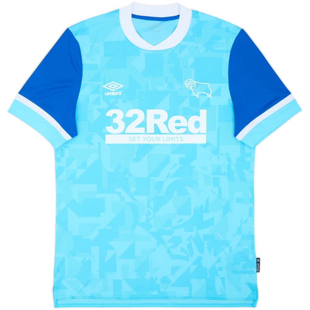 2021-22 Derby County Away Shirt - 8/10 - (XL)