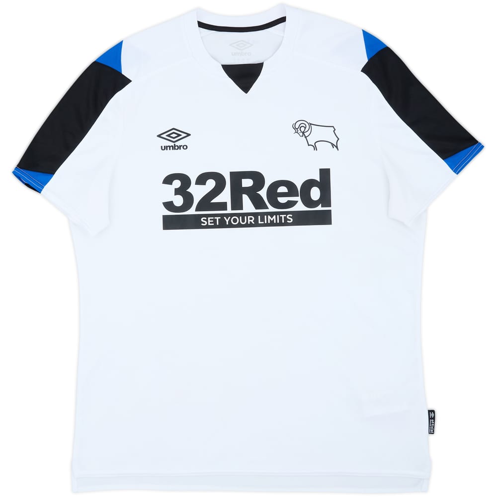 2021-22 Derby Home Shirt - 8/10 - (XL)