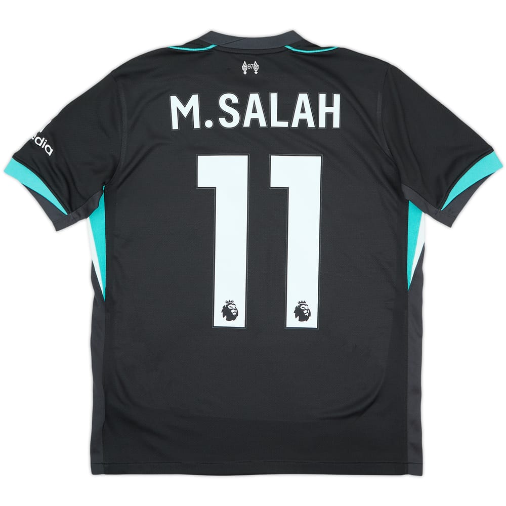 Camiseta de visitante del Liverpool 2024-25 M.Salah #11 - 8/10 - (13-15 Años)