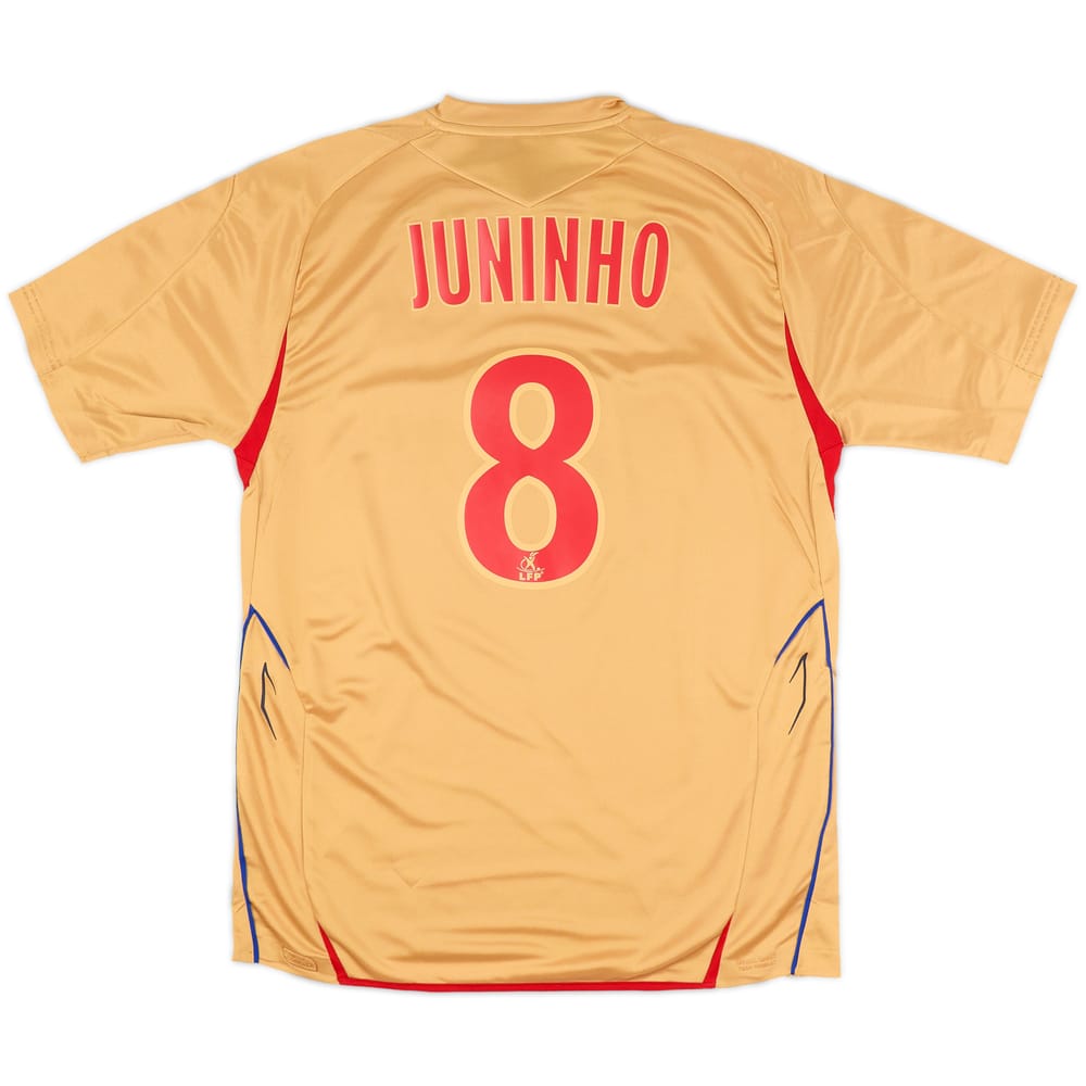 2007-08 Lyon Away Shirt Juninho #8 (M)