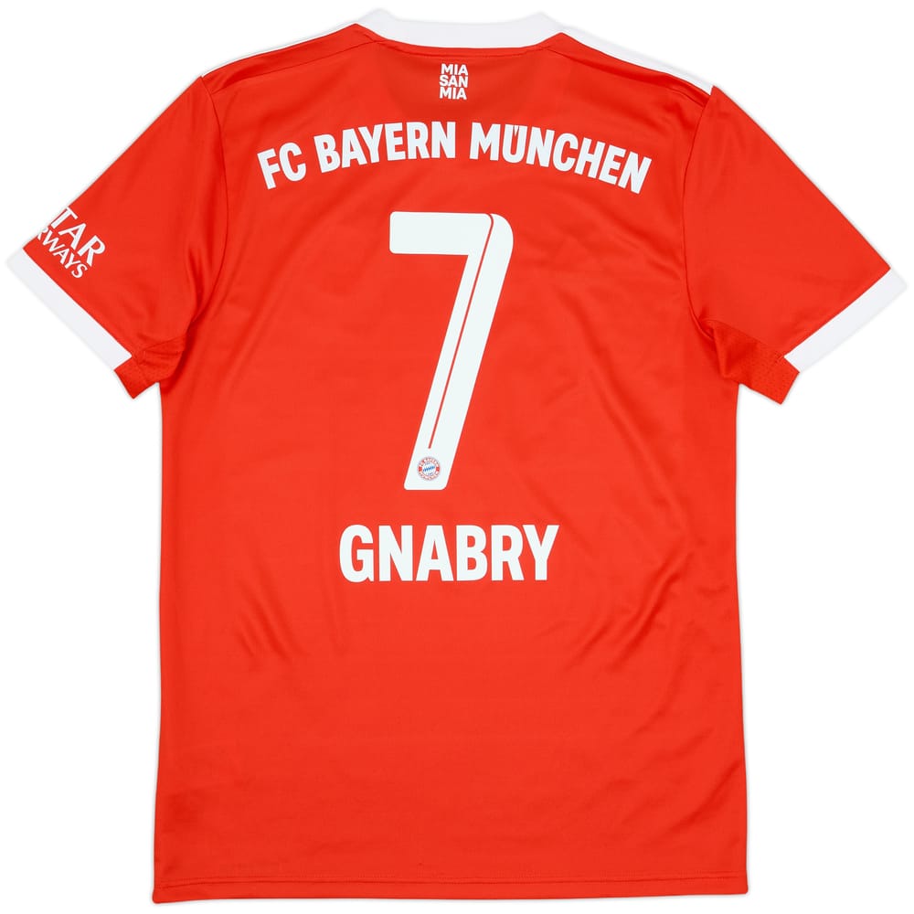 2022-23 Bayern Munich Home Shirt Gnabry #7 - 8/10 - (M)