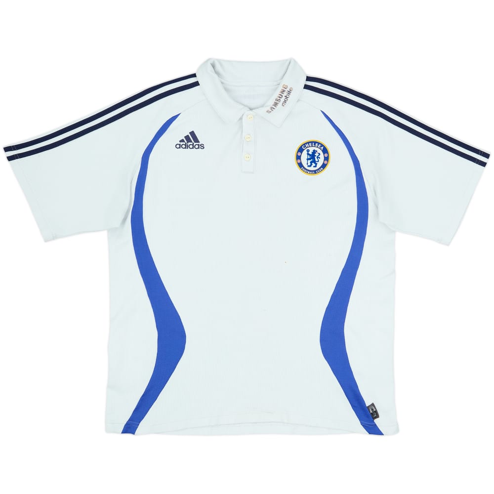 2006-07 Chelsea adidas Polo Shirt - 5/10 - (L)