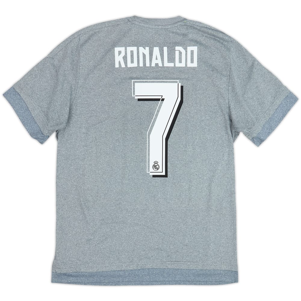 Camiseta de visitante del Real Madrid 2015-16 Ronaldo #7 - 6/10 - (M)