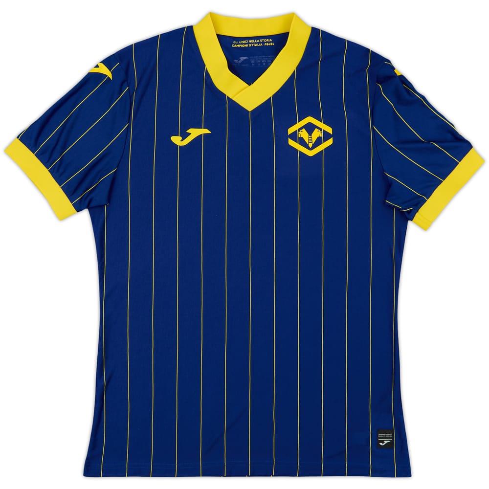 2024-25 Hellas Verona Home Shirt - 9/10 - (M)
