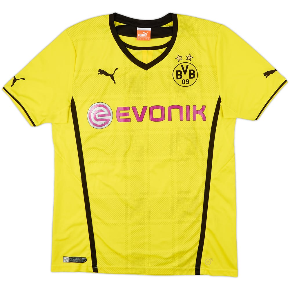 2013-14 Borussia Dortmund Home Shirt - 8/10 - (M)