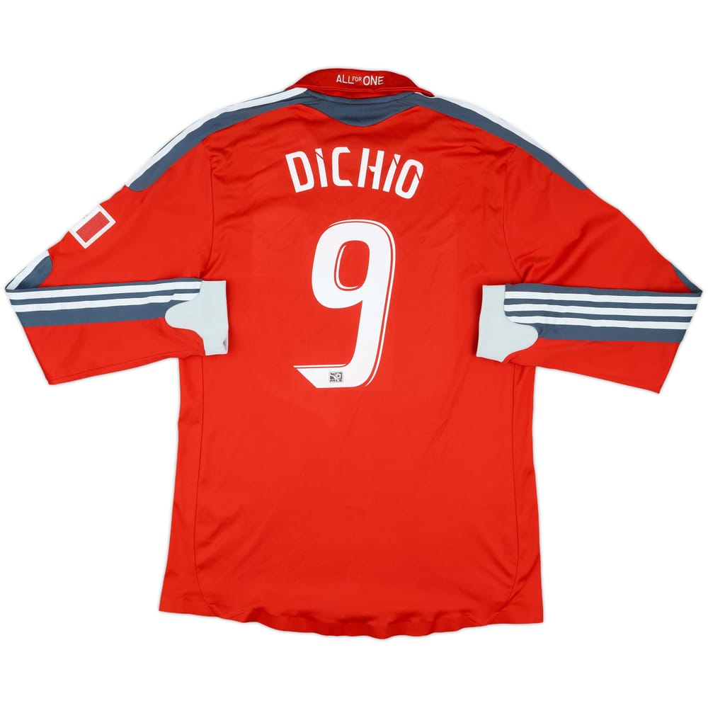 2009 Toronto FC Player Issue Home L/S Shirt Dichio #9 - 6/10 - (L)