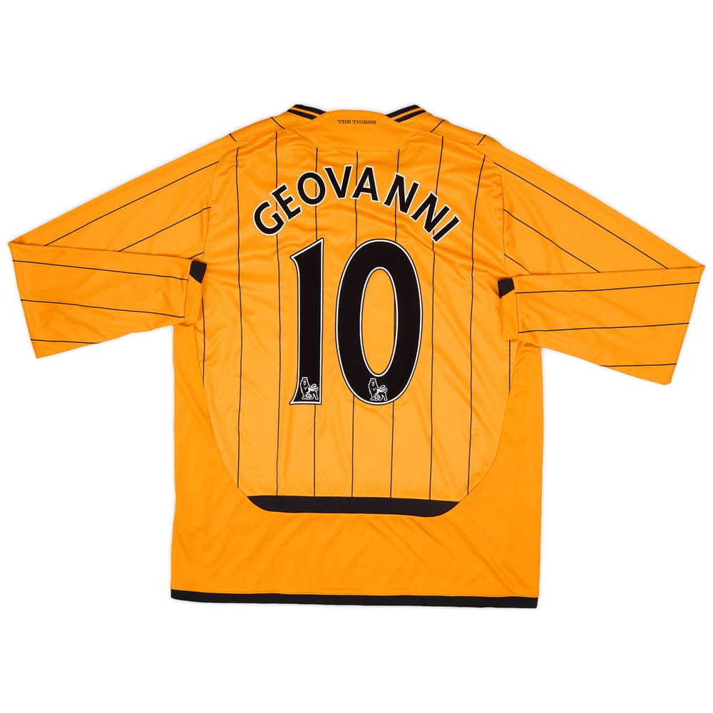 2009-10 Hull City Home L/S Shirt Geovanni #10 - 7/10 - (XL)