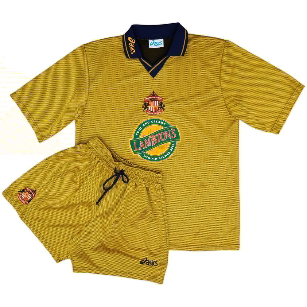 1997-99 Sunderland Away Shirt & Shorts - 8/10 - (L)