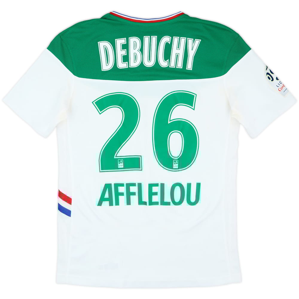 2019-20 Saint Etienne Match Issue Away Shirt Debuchy #26
