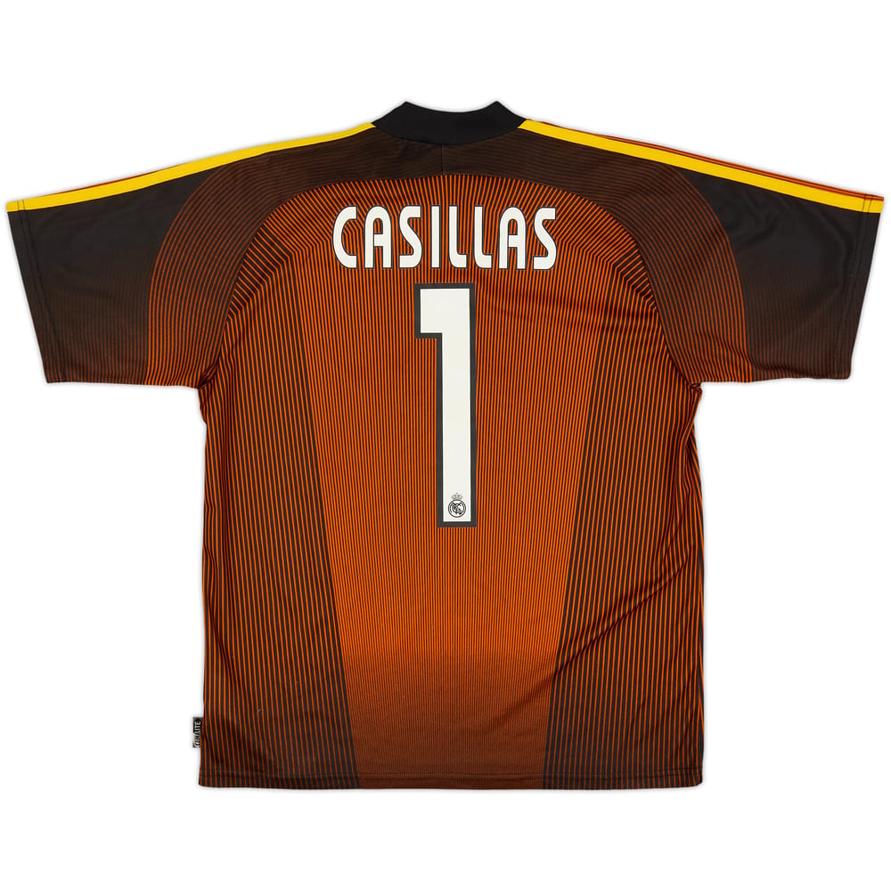 2003-04 Real Madrid GK Shirt Casillas #1 - 6/10 - (S)