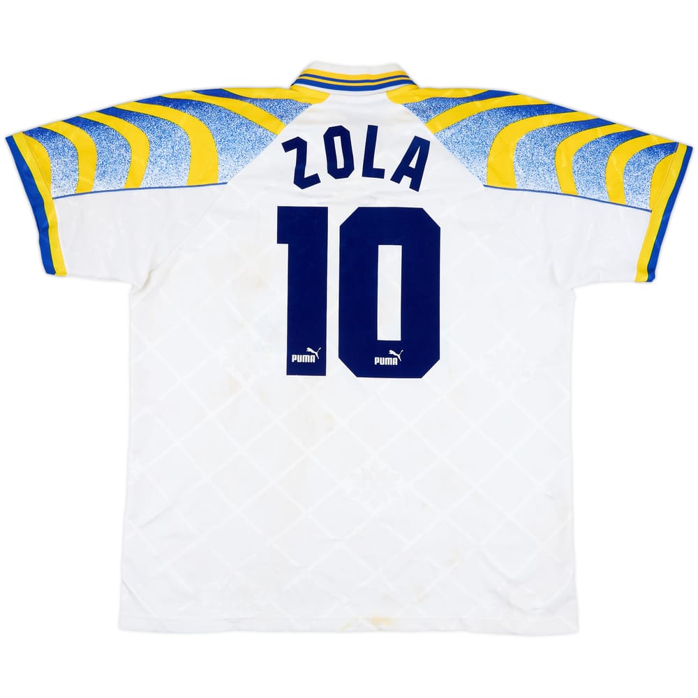 1995-97 Parma Home Shirt Zola #10 - 7/10 - (XL)