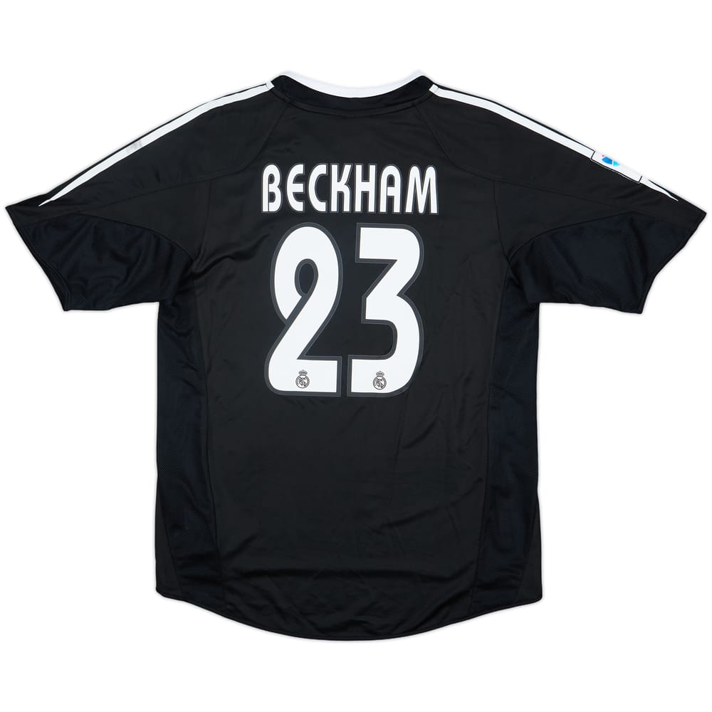 2004-05 Real Madrid Away Shirt Beckham #23 - 7/10 - (S)
