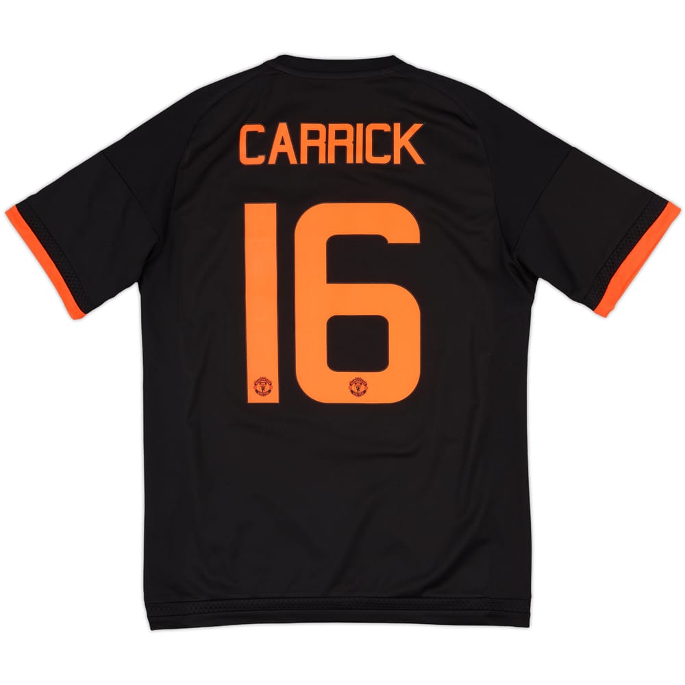 2015-16 Manchester United Third Shirt Carrick #16 - 10/10 - (M)