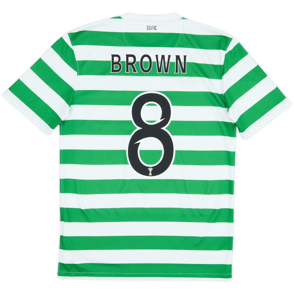 2012-13 Celtic '125th Anniversary' Home Shirt Brown #8 - 8/10 - (S)