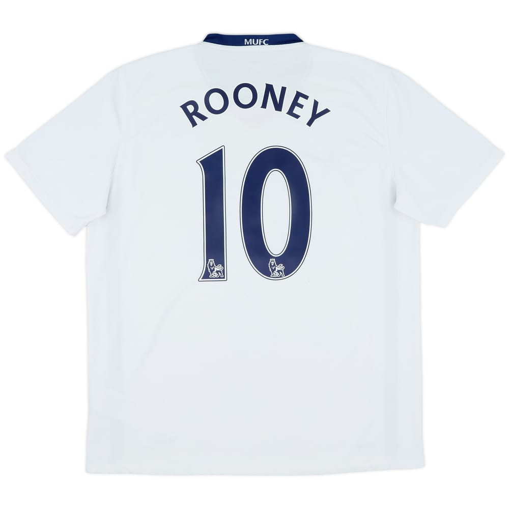 2008-10 Manchester United Away Shirt Rooney #10 - 6/10 - (L)