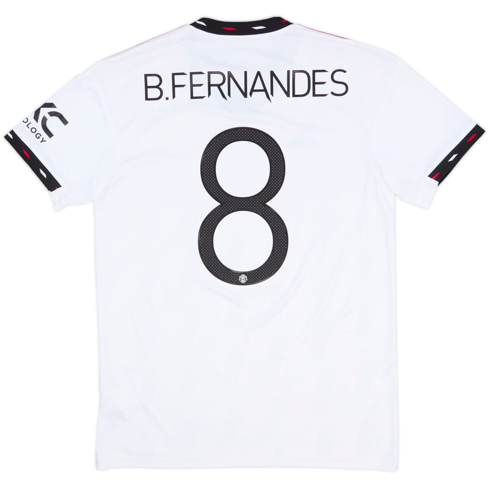 2022-23 Manchester United Away Shirt B.Fernandes #8 - 9/10 - (M)