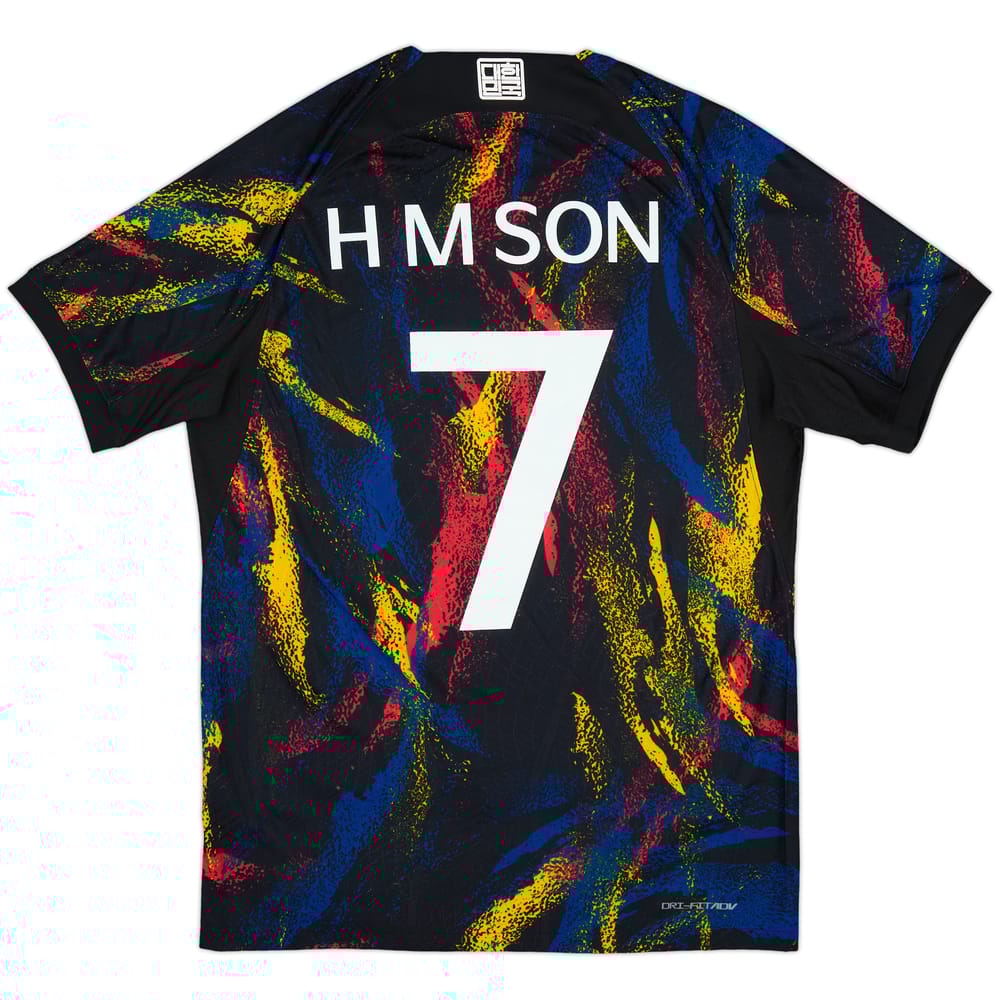 2022-24 South Korea Authentic Away Shirt H M Son #7 - 9/10 - (M)