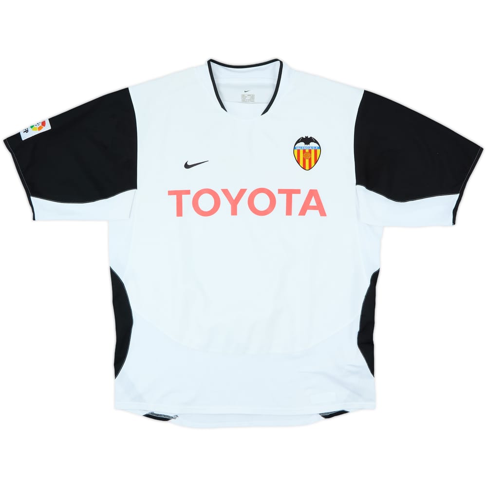 2003-04 Valencia Home Shirt - 8/10 - (L)