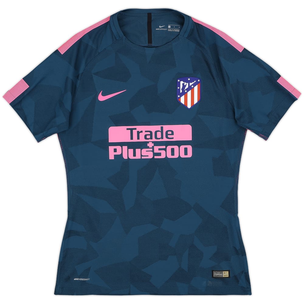 2017-18 Atletico Madrid Player Issue Third Shirt - 9/10 - (L)