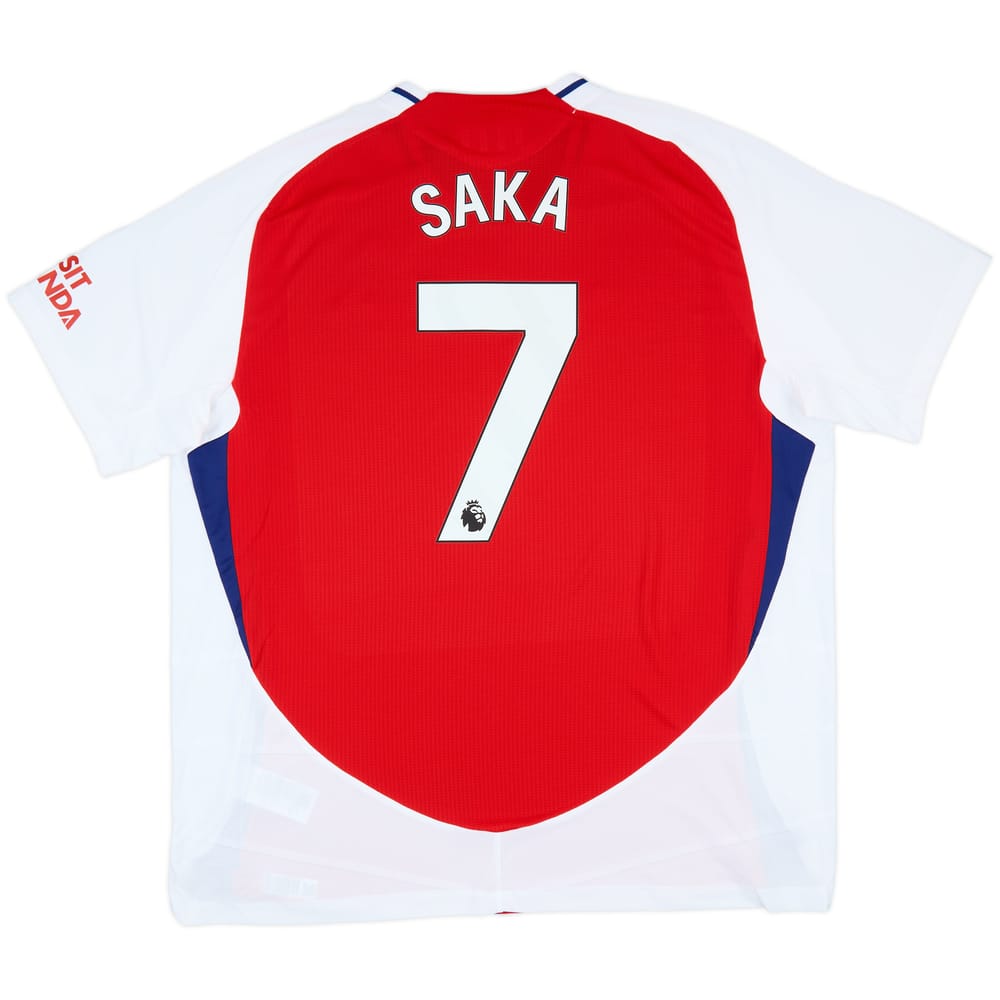 2024-25 Arsenal Authentic Home Shirt Saka #7 (XXL)
