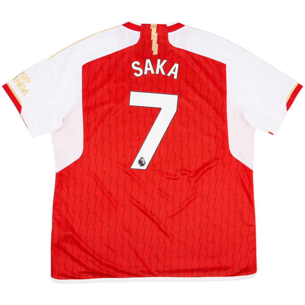 2023-24 Arsenal Home Shirt Saka #7 - 10/10 - (XXL)