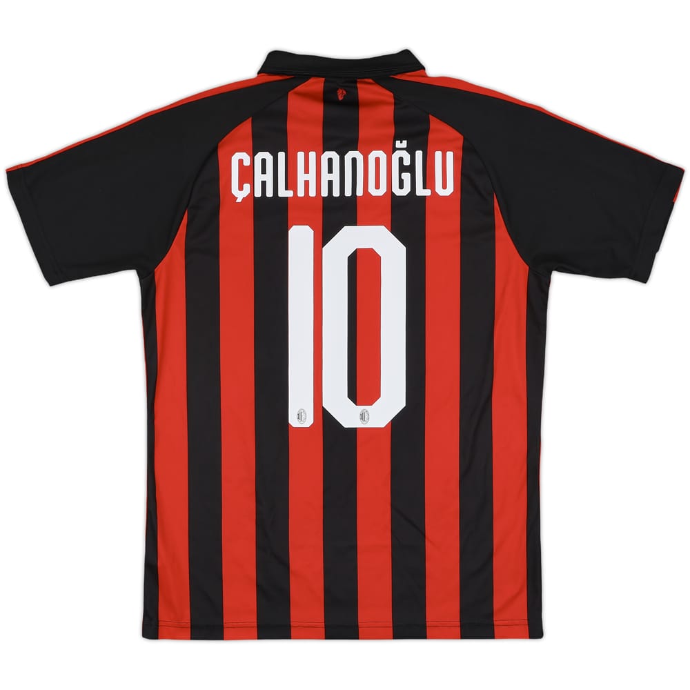 2018-19 AC Milan Home Shirt Calhanoglu #10 - 9/10 - (M)