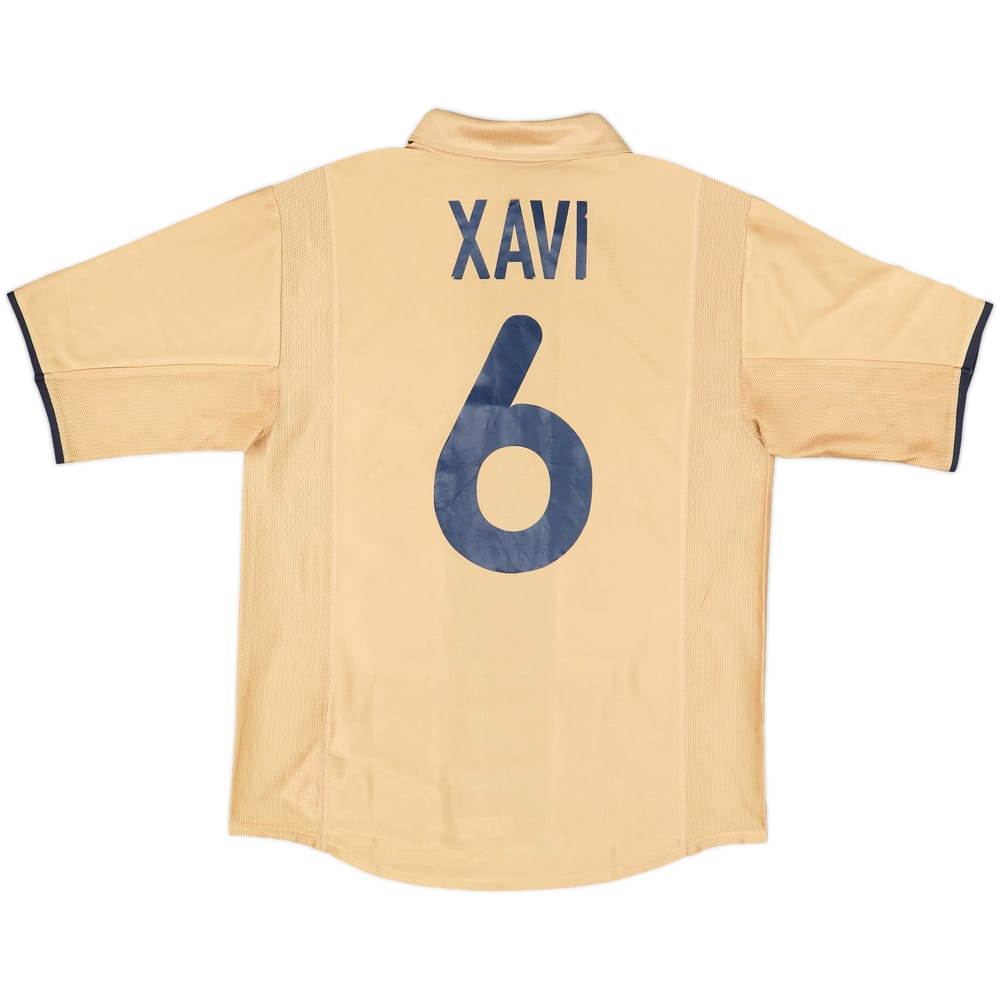 2001-03 Barcelona Away Shirt Xavi #6 - 6/10 - (L)