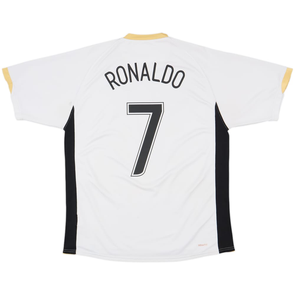 2006-08 Manchester United Away Shirt Ronaldo #7 - 5/10 - (L)