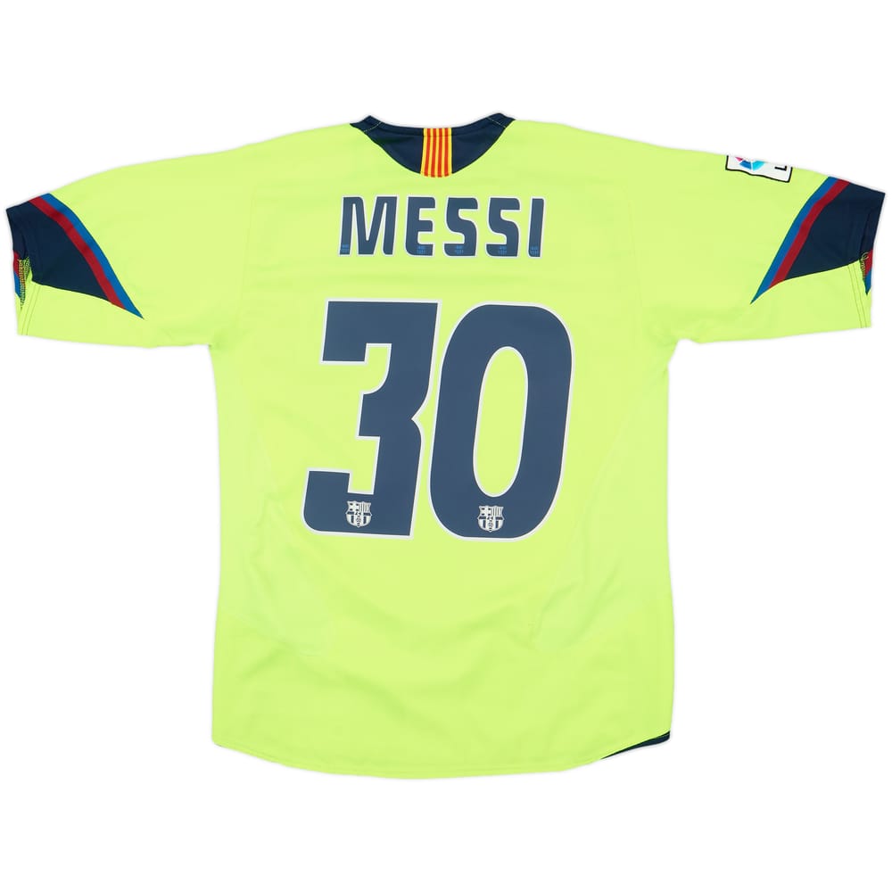 2005-06 Barcelona Away Shirt Messi #30 - 8/10 - (S)